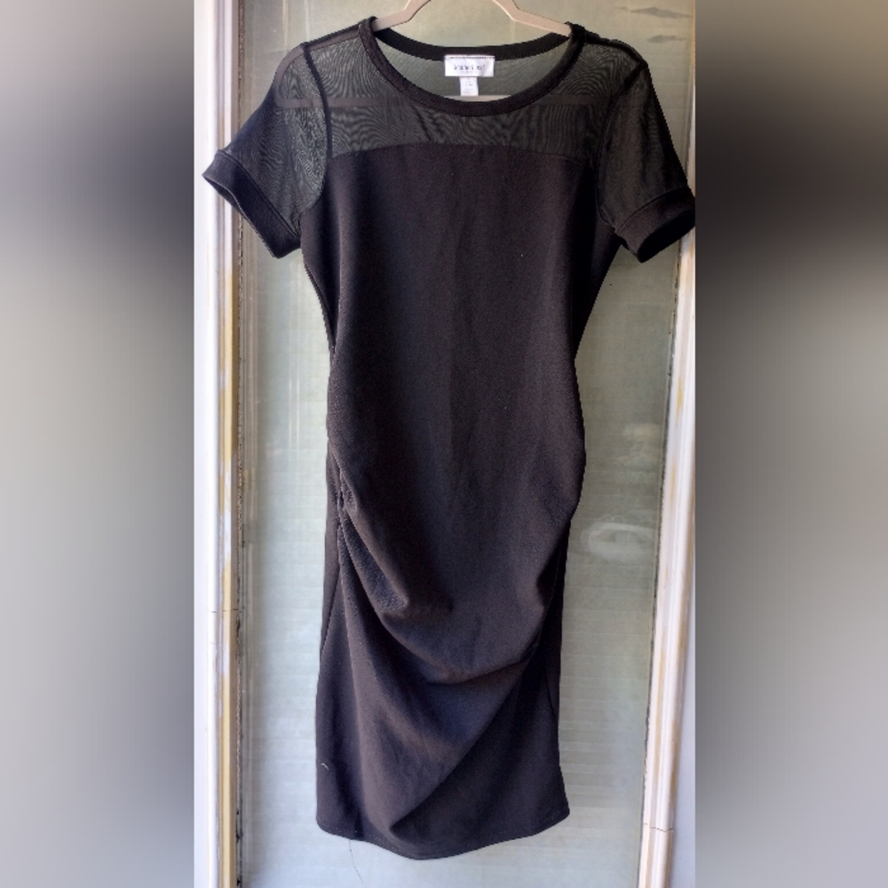 Motherhood Maternity Black Mini Dress